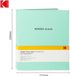 Kodak album photo - 20 pages adhésives - Couverture en tissu vert 23,5x27 cm