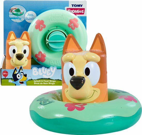 Tomy Toomies Bluey - Spat & Drijf Bingo - Badspeelgoed