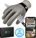 TEN® Taille L Gants pour huîtres Signature en Inox – Lecteur CD inclus 124 Recettes d'huîtres – Noir