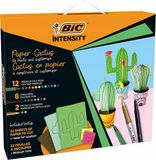 BIC Cactus DIY Knutselset - 25 stuks met stiften en fineliners