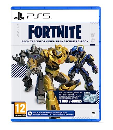 Epic Games Fortnite Transformers Pack (Spel download code in de doos) - PS5