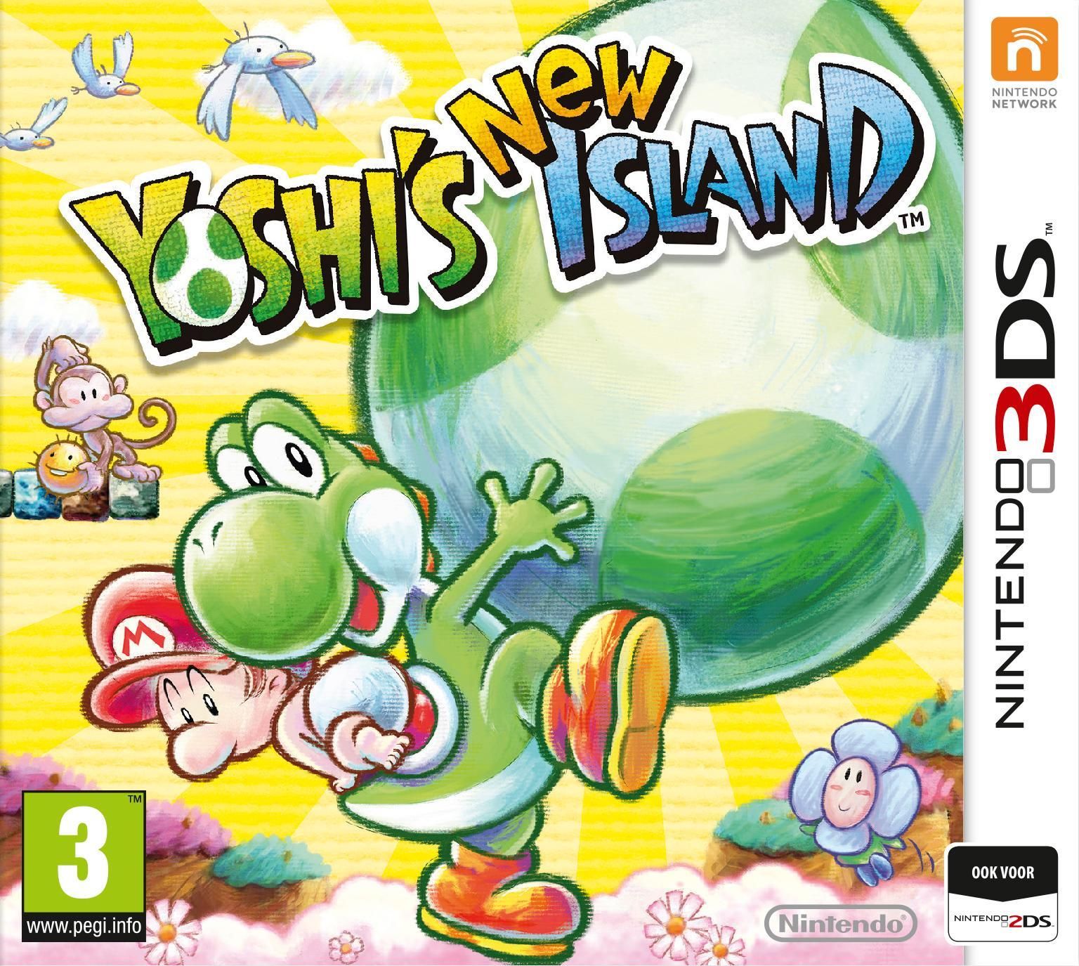 Nintendo Yoshi's New Island - Nintendo 3DS / 2DS - Platform - PAL