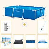 Intex Rechthoekig Frame Zwembad - 300 x 200 x 75 cm - Blau