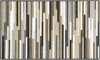 wash+dry Voetmat, Mikado Stripes nature 60x180 cm, binnen en buiten, wasbaar
