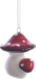 Decoris Kerstboom decoratie paddenstoel 4 cm type 2
