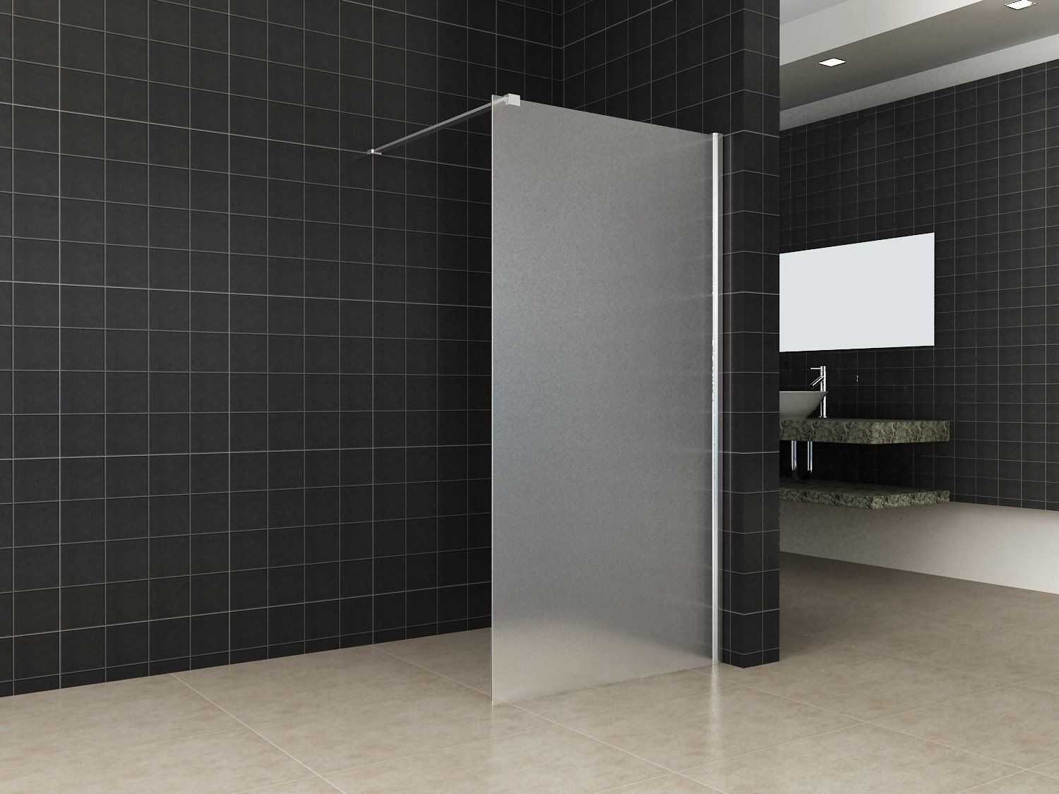 Wiesbaden 20.3974 - Aluminium - 120x120x200cm - EAN: 8719323032736