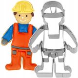 Birkmann Koekjesvorm "Worker" 8 cm - Staal