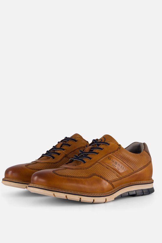 Bugatti Simone Sneakers cognac Leer - Maat 46
