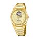 Festina Swiss Made Horloge Autom. Heren van RVS 316l Goudkleurig