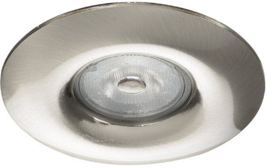Philips Winston LED inbouwspot - Rond RVS Look - Warm Wit - Dimbaar - 4W