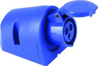 SIROX® CEE-wanddoos IP 44, 3-polig, 230 V, 6 uur stroomsterkte 16 A