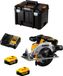 DeWALT Perceuse-visseuse sans fil DCS565P2T (2 x 5,0 Ah batteries + chargeur DCB1104 + boîte de rangement TSTAK VI)
