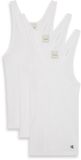 Calvin Klein Débardeur Femme - Col Rond - Manches Courtes - Coton - Taille M