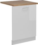 Vicco R-Line Vaatwasserfrontpaneel – 60 cm, WB Eik Wit Hoogglans