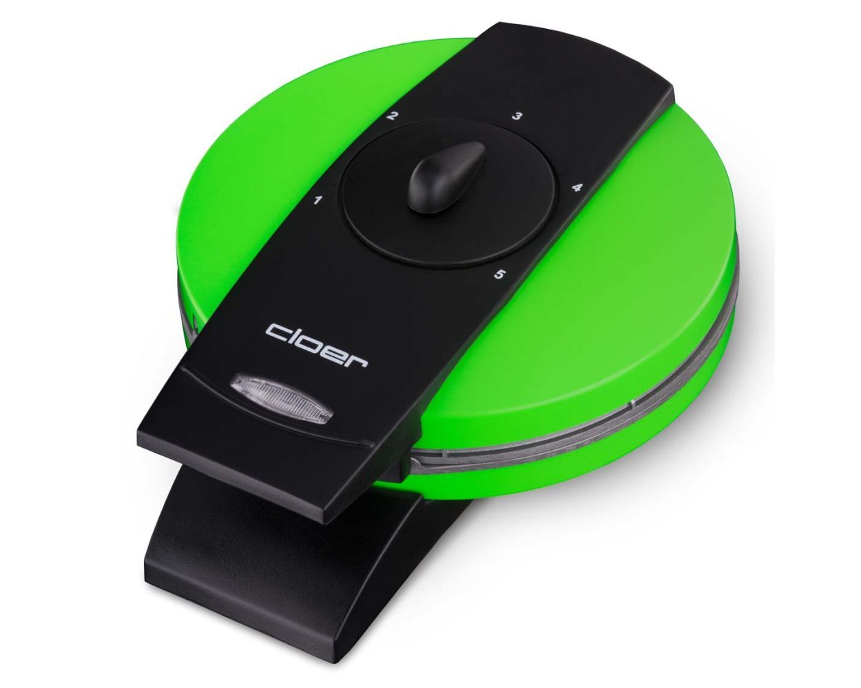 Cloer 1627-14 Wafelijzer - 930 Watt - Zwart/Groen