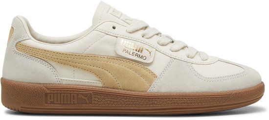 PUMA Palermo Leather Beige 38.5 | Unisex