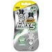 BIC Flex 5, Rasoir pour homme, Rasoir jetable, 5 lames, 3 pièces