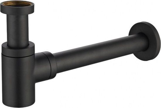 Wiesbaden Star luxe sifon laag 1 1/4 mat zwart