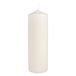 Rayher Stompkaars, crème, rond, 100% paraffine, hoogte 25 cm, 8 cm ø