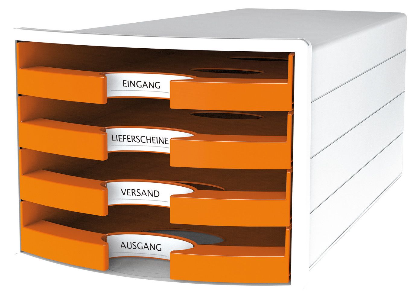 HAN 1013-51 Brievenbakje - A4 - Oranje, Wit