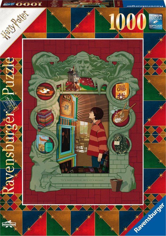 Ravensburger Harry Potter - Bij de Weasley familie Puzzel - 1000 stukjes - 14+
