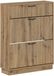 vidaXL Schoenenkast HOORN 78 x 24 x 100 cm Bewerkt hout
