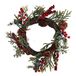 Vacchetti Giuseppe Kerstkrans met dennenappels en bessen, 35 cm breed