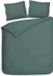 Heckettlane Dekbedovertrek Punto - Groen - 240x200-220 cm - Katoen-Satijn