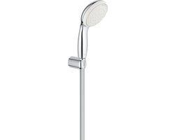 GROHE New Tempesta Hand Shower - Chrome - 10 cm - 2 Jets - with Holder - 125 cm Hose