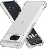 Selected by GSMpunt.nl Google Pixel 8 Hoesje Schokbestendig en Dun TPU Transparant