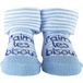 Trois Kilos Sept Chaussettes bébé J'aime Les Bisous