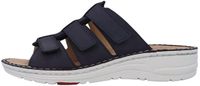 Berkemann Dames muiltjes Senta blauw nubuck leer