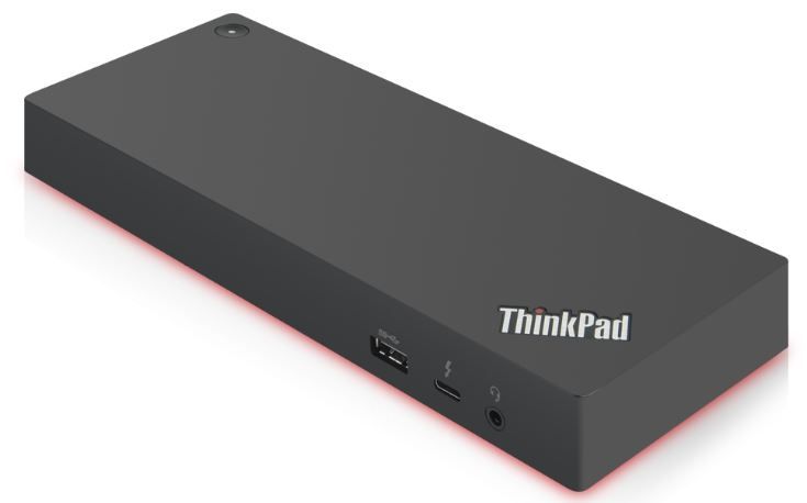 Lenovo 40AN0135EU Thunderbolt 3 Dock - Zwart/Rood