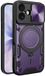 Techsuit Hoesje geschikt voor Apple iPhone 17 - CamGuard Pro Back Cover - Paars