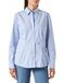 Seidensticker Women's Blouse Slim Fit Check/Stripes Long Sleeve SN080619 - New Check Light Blue - White - 32
