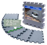 Tapis de Fitness Extra Épais, Tapis de Gym Protecteur pour Diverses Activités