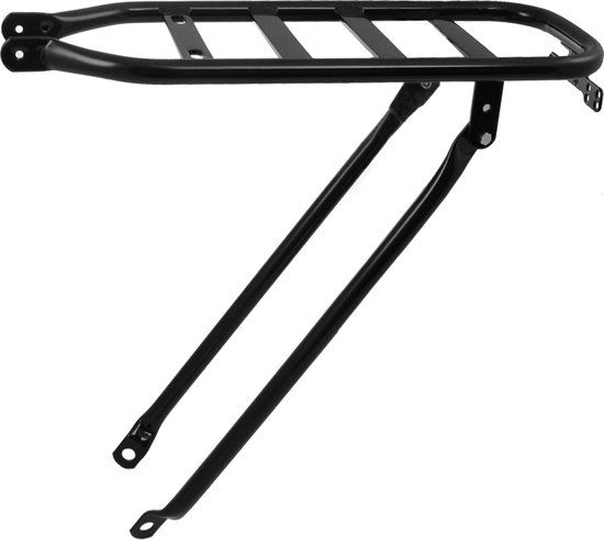 Steco - Bagagedrager - Postfiets - met Poten - 26 en 28 inch - Zwart