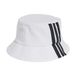 adidas Sportswear 3 Stripes Bucket Hat, white/black, S-M