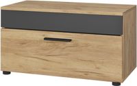 Vicco Berno Woonkamerkast – 70.8 x 38.9 cm met scharnierende deur Eik goud/antraciet
