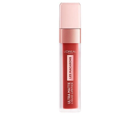 L'Oréal Make-Up Designer Les Macarons Lipstick - 834 Infinite Spice - Nude - Langhoudende Matte Lippenstift - 6,7 ml