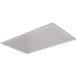 Hudson Reed – Pommeau de douche pluie large en acier inoxydable chromé 80 x 50 cm - Kubix