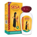 SESA Ayurvedic Hair Oil - Reduce Hair Fall & Supports Hair Growth - Easy Comb Applicator - 100% Natural Actives, Proprietary Ayurvedic Medicine, Clinically Proven - CERTIFIED AYURVEDIC HAIR OIL 100ml