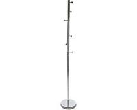 bigbuy Home Kapstok Versa Silver Metaal (28 x 174 x 28 cm)