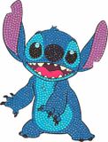 CRYSTAL CRAFT Buddy XL Diamant stickerset - Disney Stitch - Meerkleurig