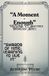 "A Libri GmbH "A Moment is Enough" VOLUME VI "Shattered Hourglass" Series Paperback