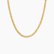 Collier Cordelia Argent Doré À L'Or 750/1000
