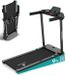 TibaGoods Elektrische Loopband - Wandelband - Hometrainer - Inklapbaar - 9% Handmatige hellingsfunctie - 12 Programma's - Sport - 1 t/m 12 kmh - Walking pad - Voor Thuis - Dubbele Olie