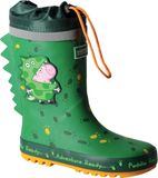 Regatta Outdoors Regatta - Regenlaarzen voor kinderen - Peppa Pig Puddle - Dino groen - maat 22EU