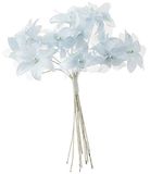 Mopec Mini Blauw Parel Bloem Boeket, 12 stuks, One Size