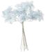 Mopec Mini Blauw Parel Bloem Boeket, 12 stuks, One Size